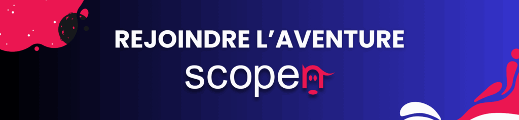 Bannière de recrutement developpeur·euse web full-stack Scopen