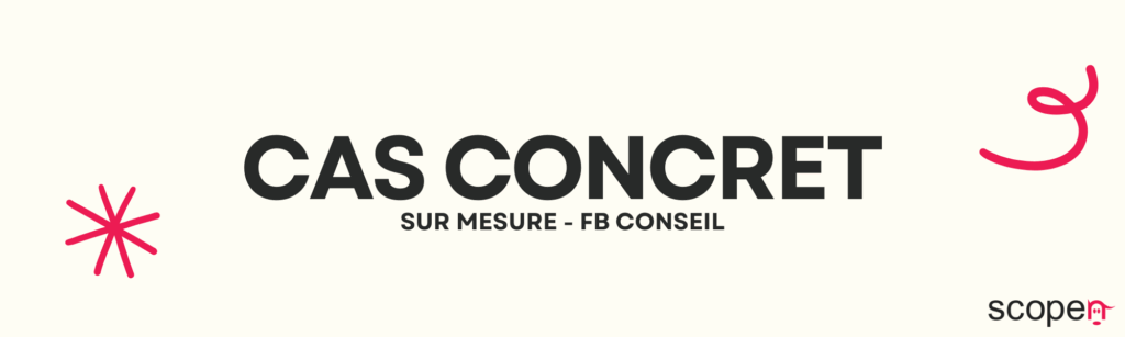 Bannière du cas concret FB Conseil